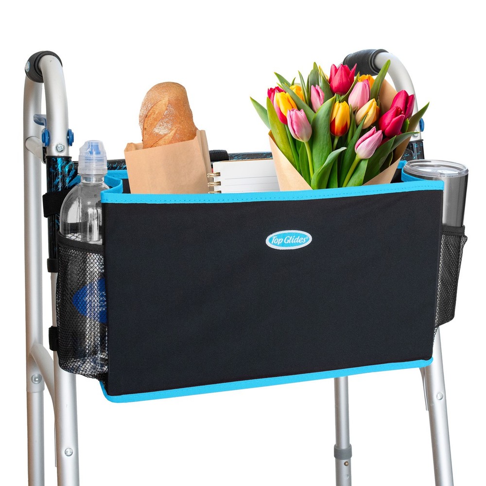 Top Glides Walker Basket