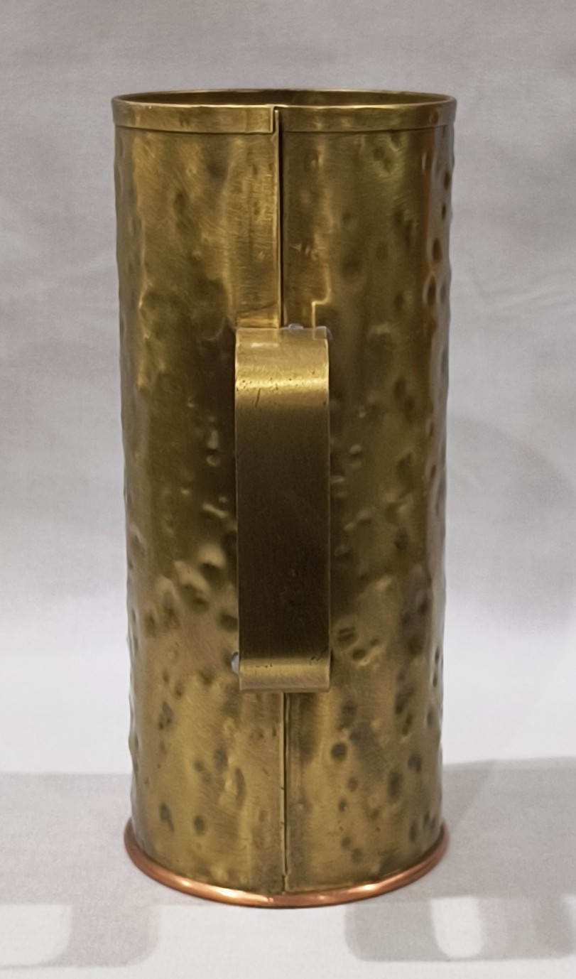 Brass Copper Matchstick Holder Cup Colony Metalsmiths of Virginia Denbigh