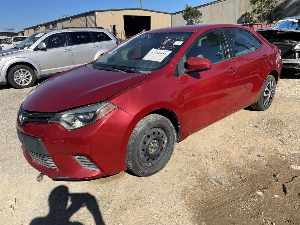 Sun Visor Left Driver Fits 14-16 COROLLA 972241