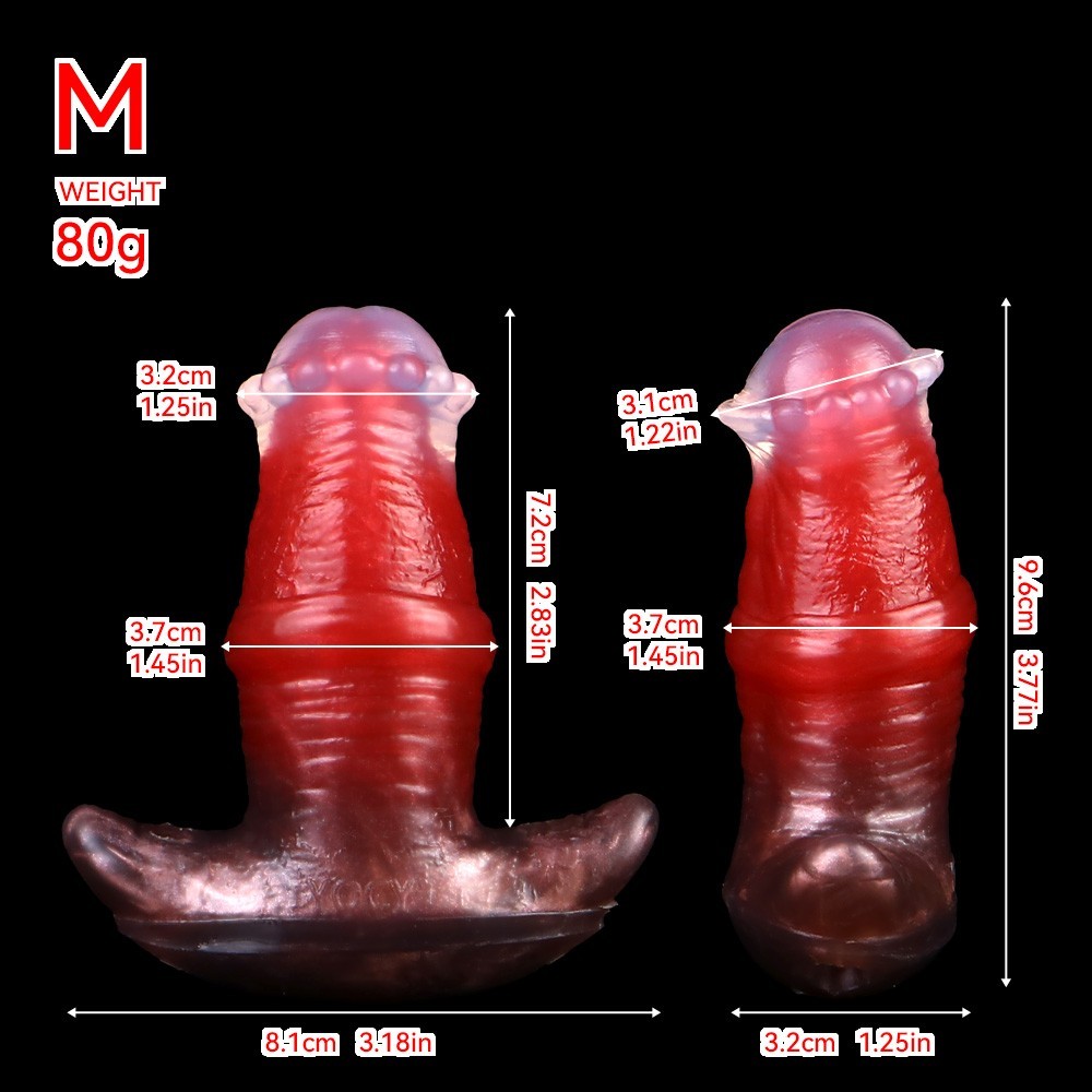 3 Sizes Huge Realistic Big Knot Dildo Thick Penis Large Dildos Anal Plug Sex-Toy
