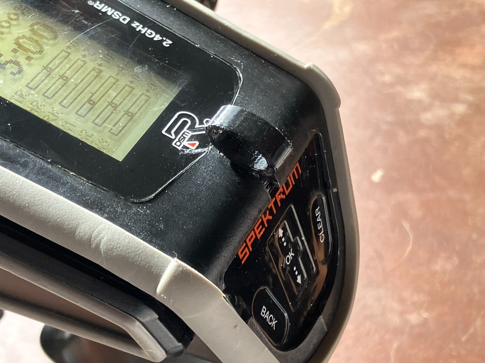 Strap hook for Spektrum DX5 DX6 Rugged