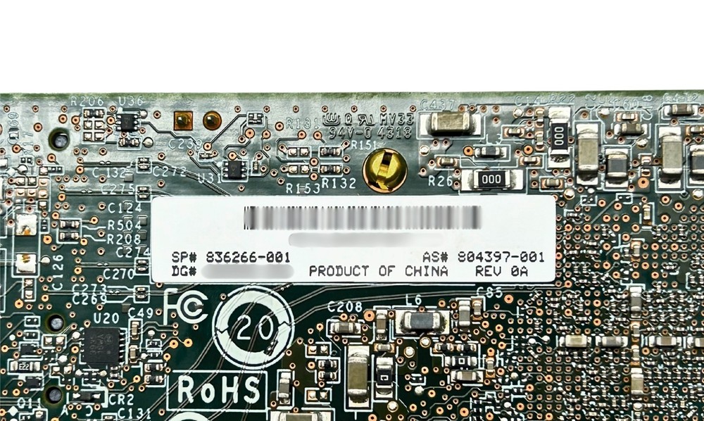 HP 836266-001 Smart Array PCI-E E208I-P 12G SR SAS Controller (G10)