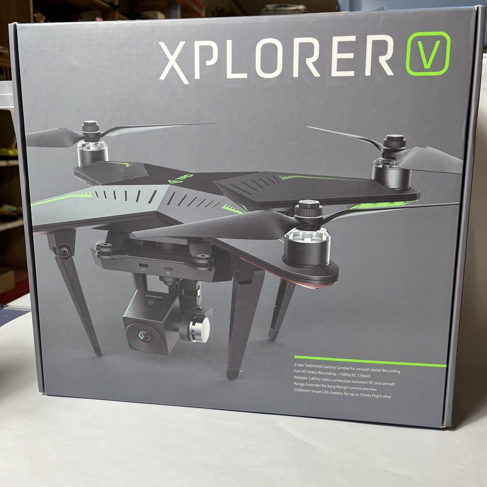 Xiro xplorer v Drone With Accessories New