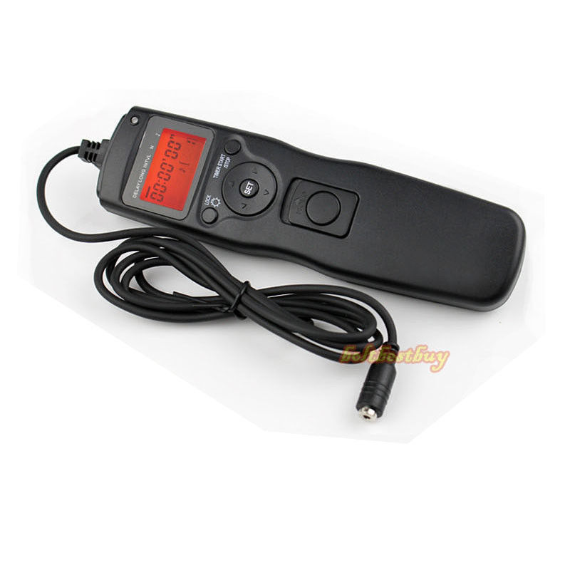 Timer Remote Control Shutter Release for Canon EOS 650D 600D 60D Rebel T4i T3i