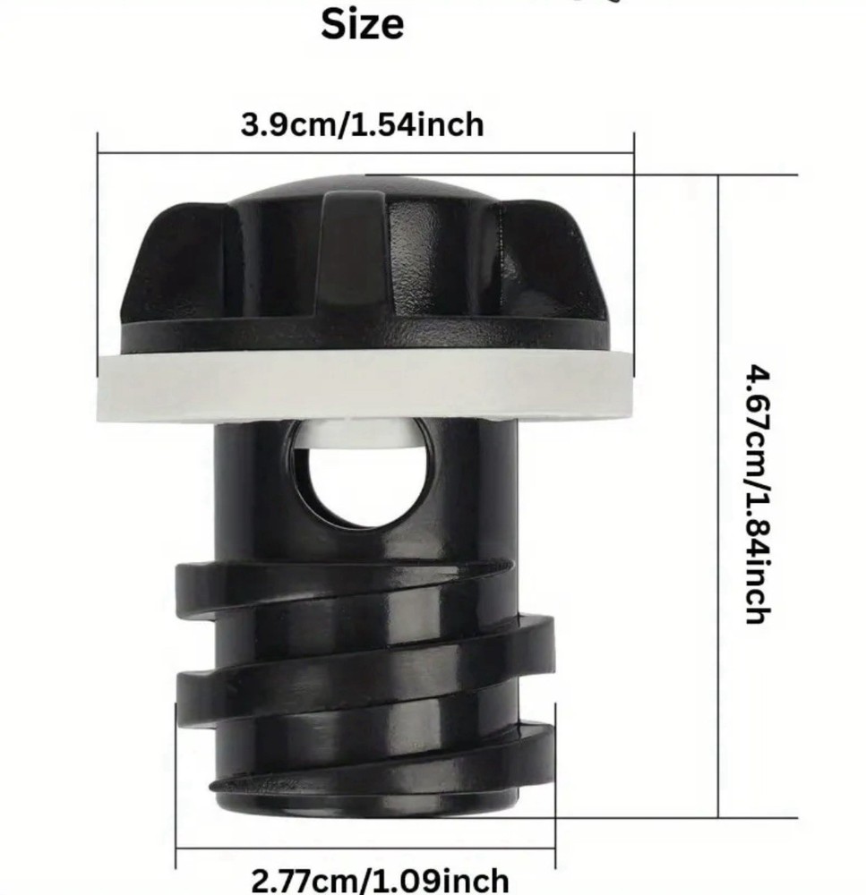 Cooler Drain Plug 2 Pack - Compatible with Yeti RTIC Coolers