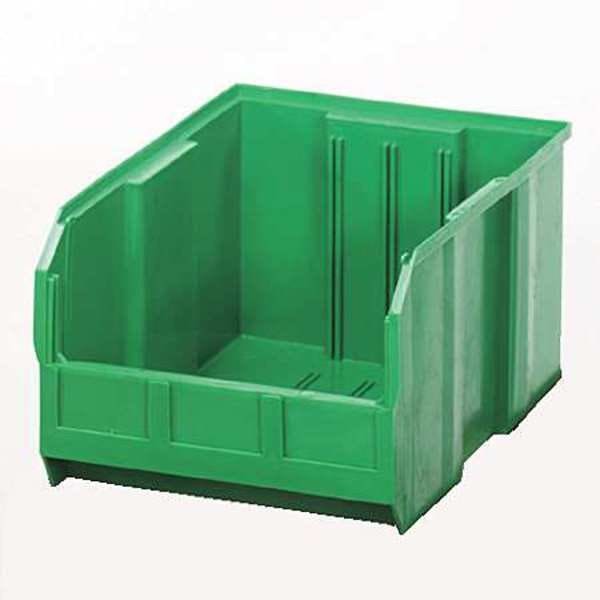Quantum Storage Systems Qus260gn Hang & Stack Storage Bin, Polypropylene,