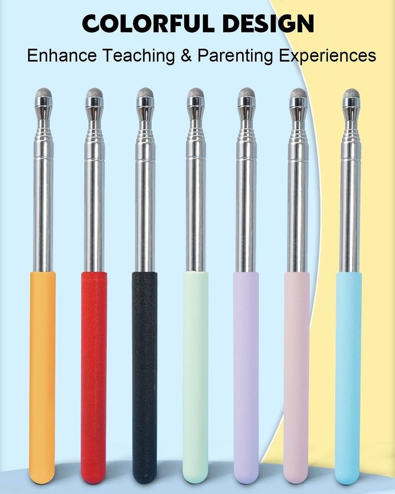 Adjustable Length Telescoping Pointer for Teaching and Touchscreen Interaction