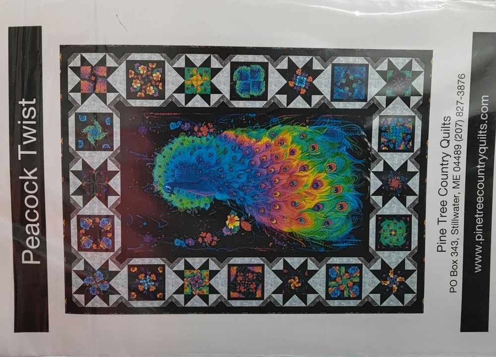 Peacock Twist Quilt Pattern