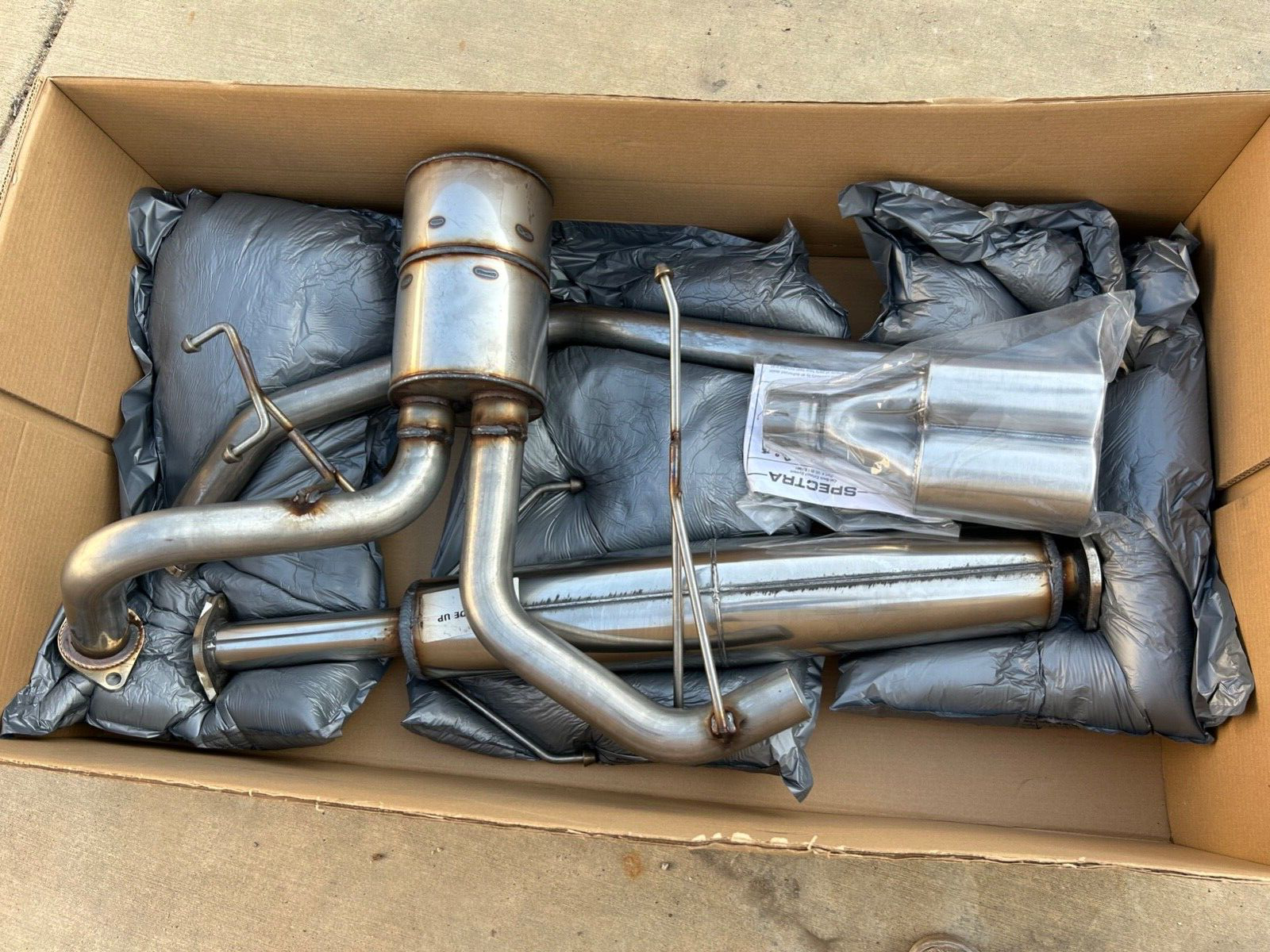 Genuine 2005 2006 Kia Spectra5 OEM NEW HP Cat Back performance exhaust system