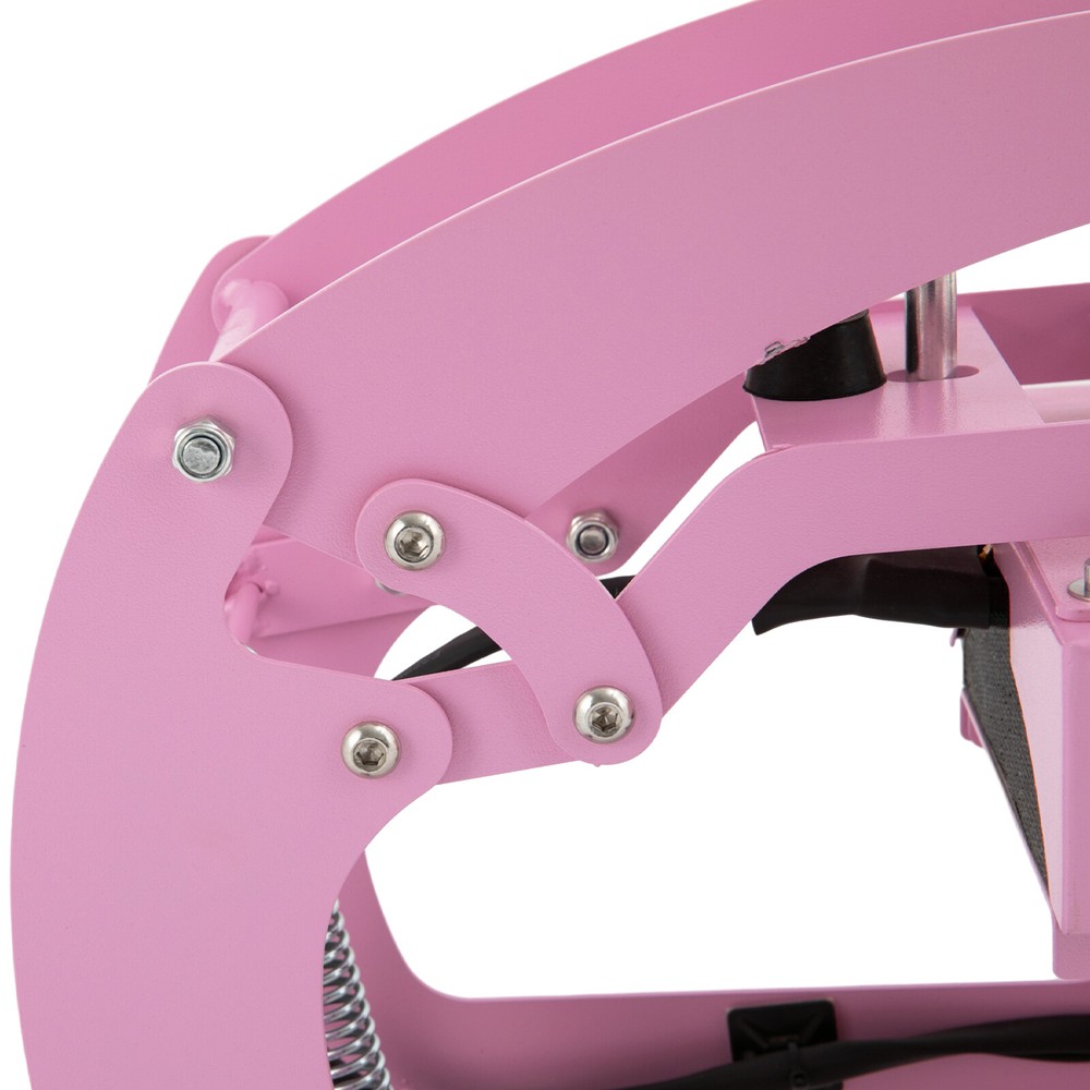 2-in-1 Hat Heat Press Machine, Adjustable Time and Temperature, Lightweight
