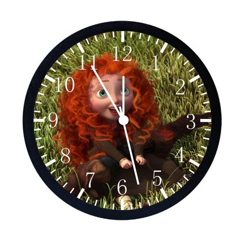 Merida Wall Clock 12" Large Personalized option with adding names E40