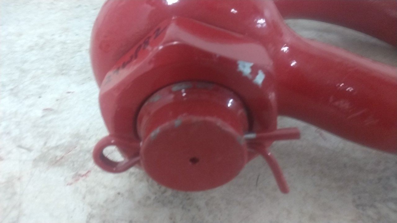 Crosby 1019686 70,000 Lb Working Load Limit Carbon Steel Anchor Shackle