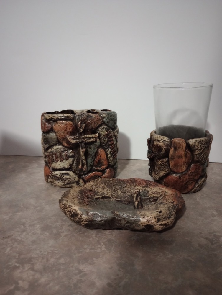 Western Inspirational Bathroom Set