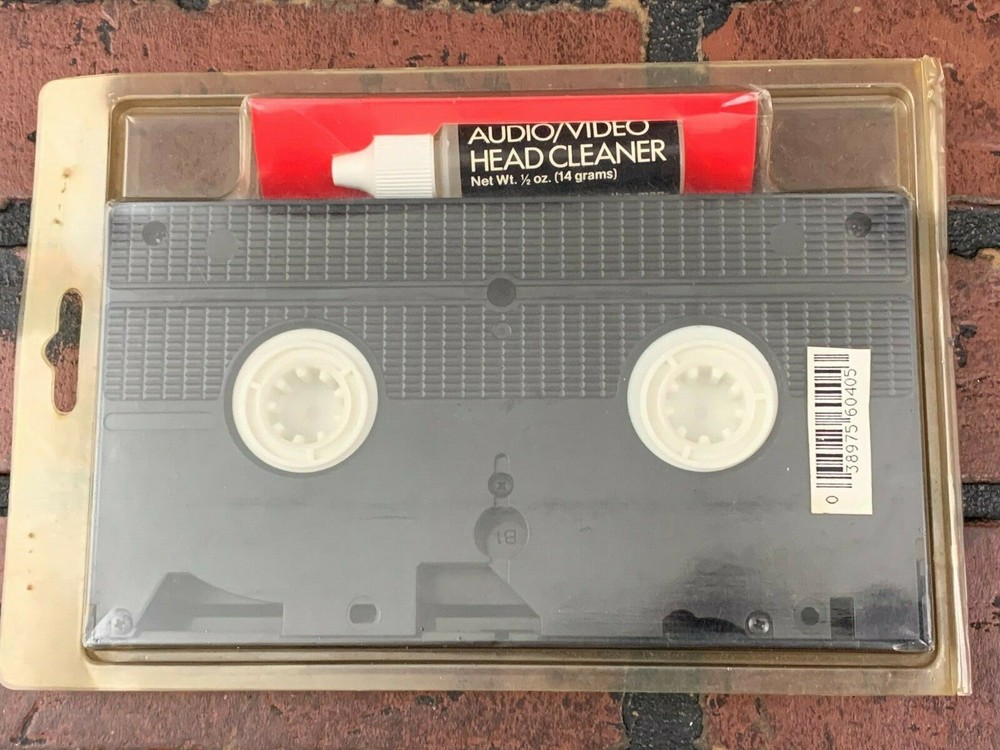 VHS Cleaning Cassette Head Cleaner