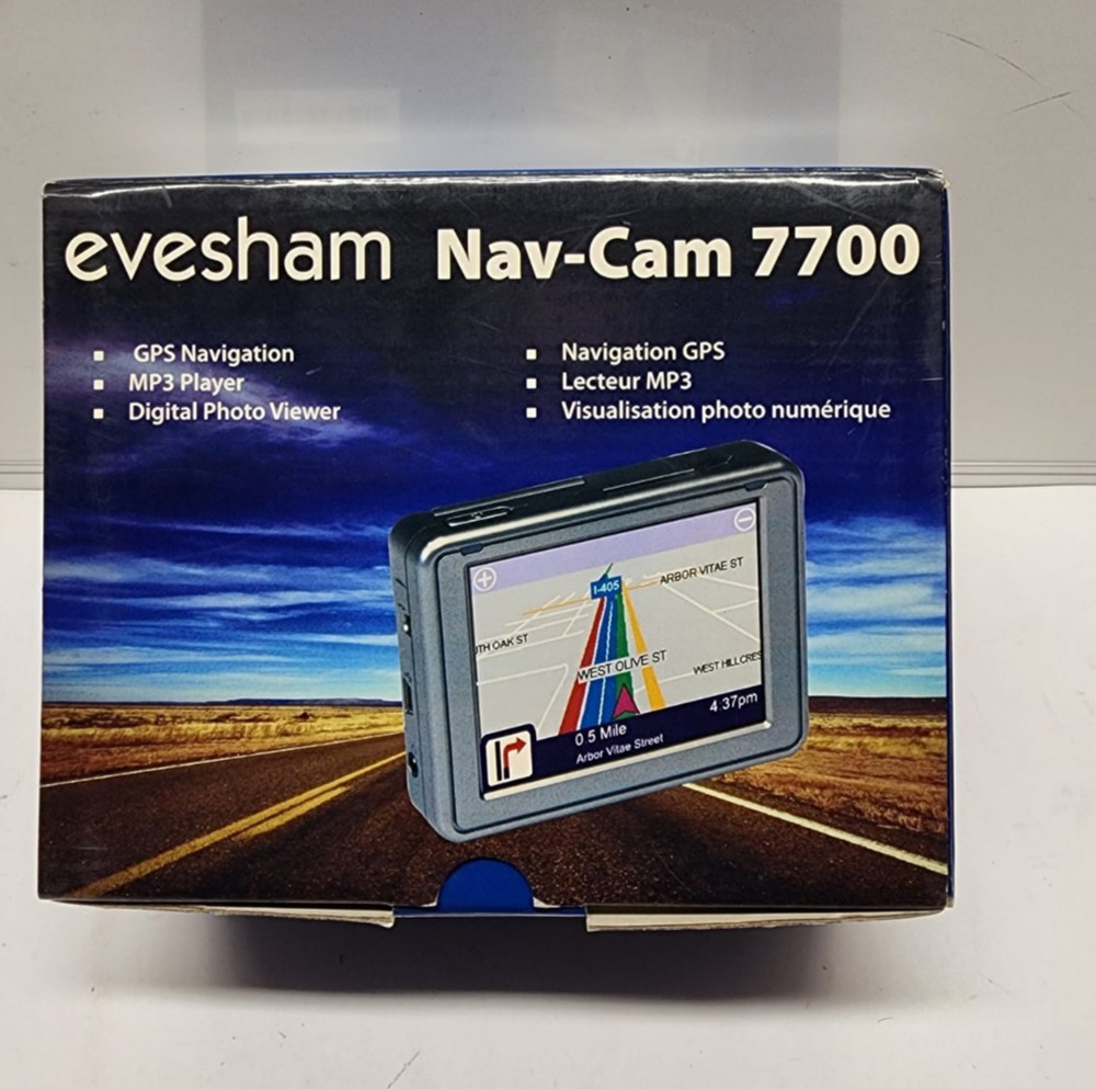 Evesham Nav-Cam 7700 GPS Works