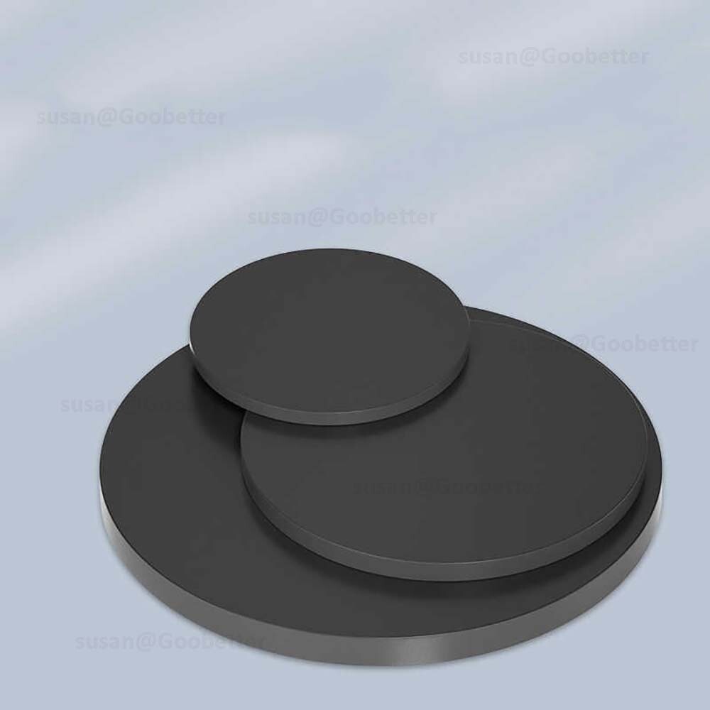 Circles Cut Disc Circles Round Black PP Plastic Custom Sizes Available 20-350mm