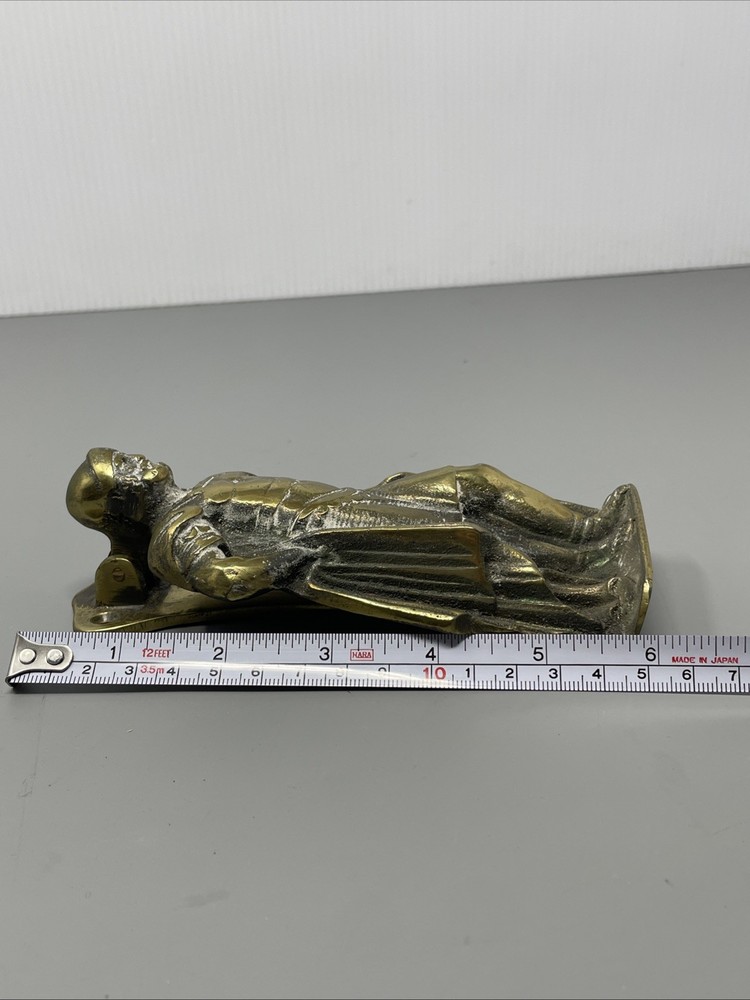 Vintage Brass Roman Gladiator Door Knocker