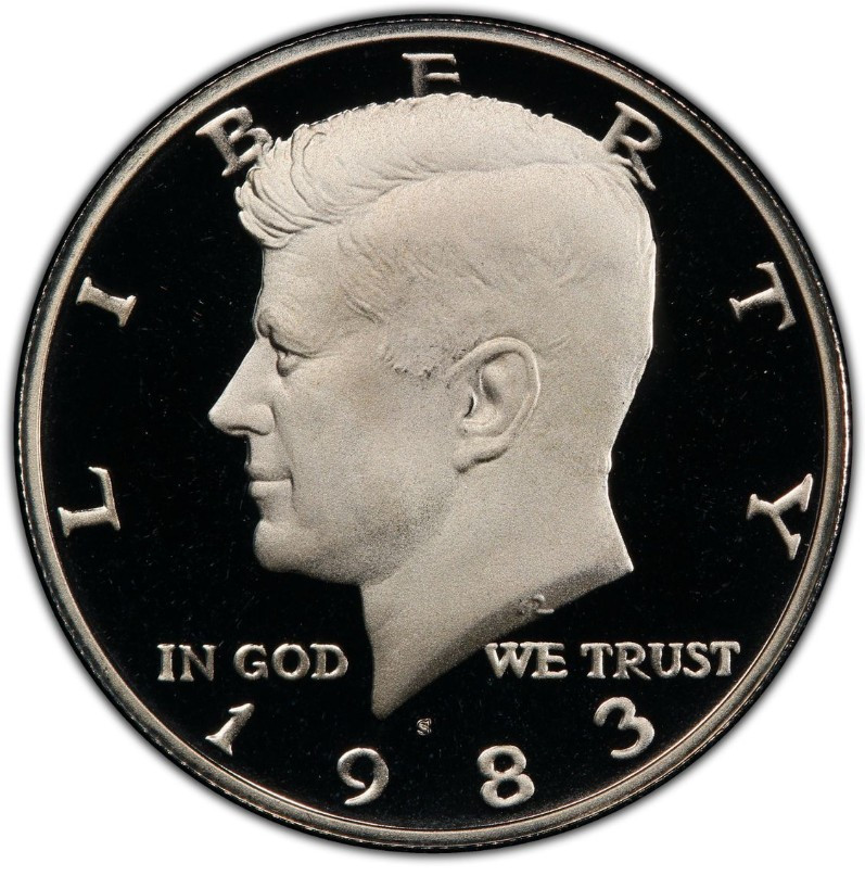 1983-S Proof Kennedy Half Dollar 50C