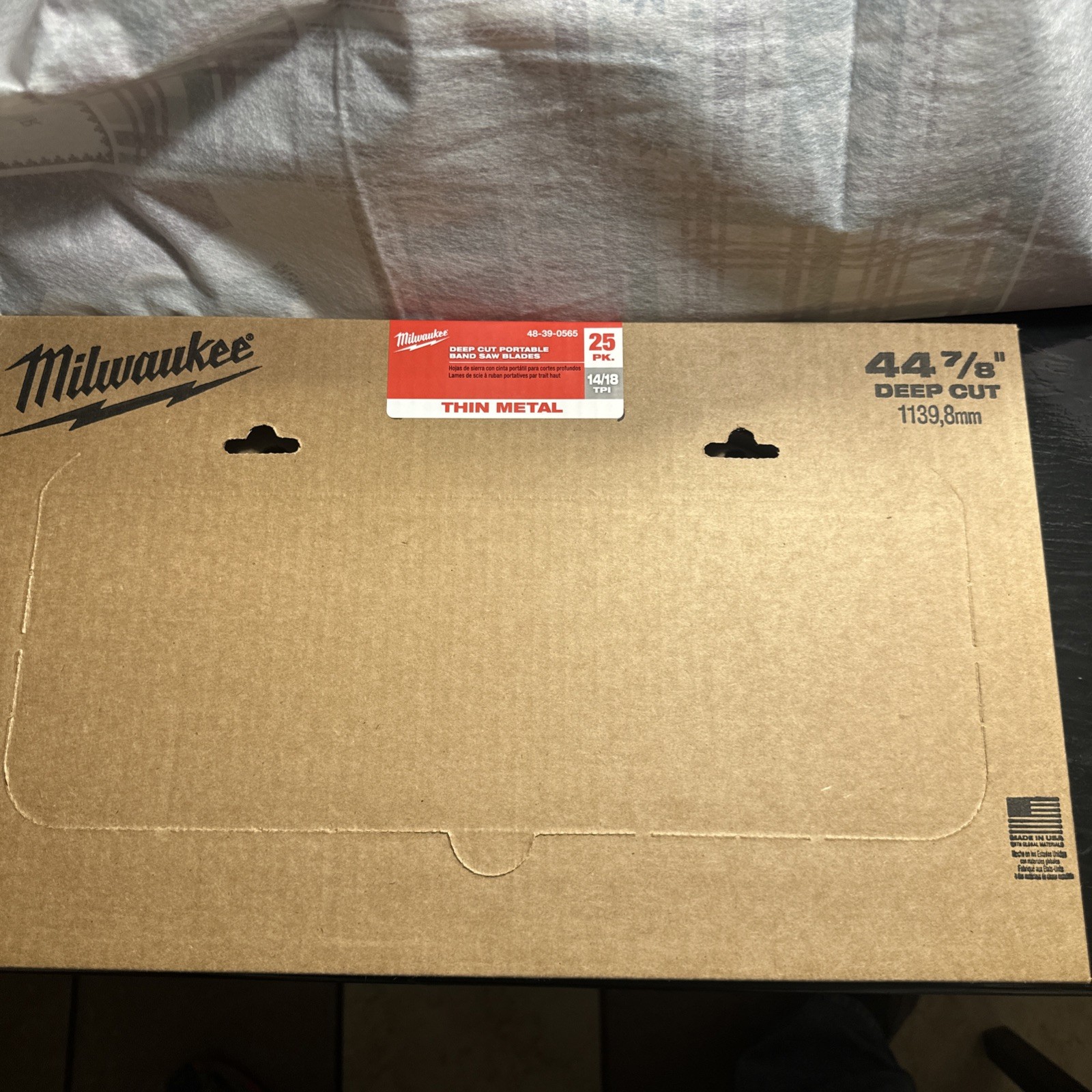 Milwaukee 48-39-0565 44-7/8" Extreme Thin Metal Bandsaw Blades Deep Cut (25-PK)