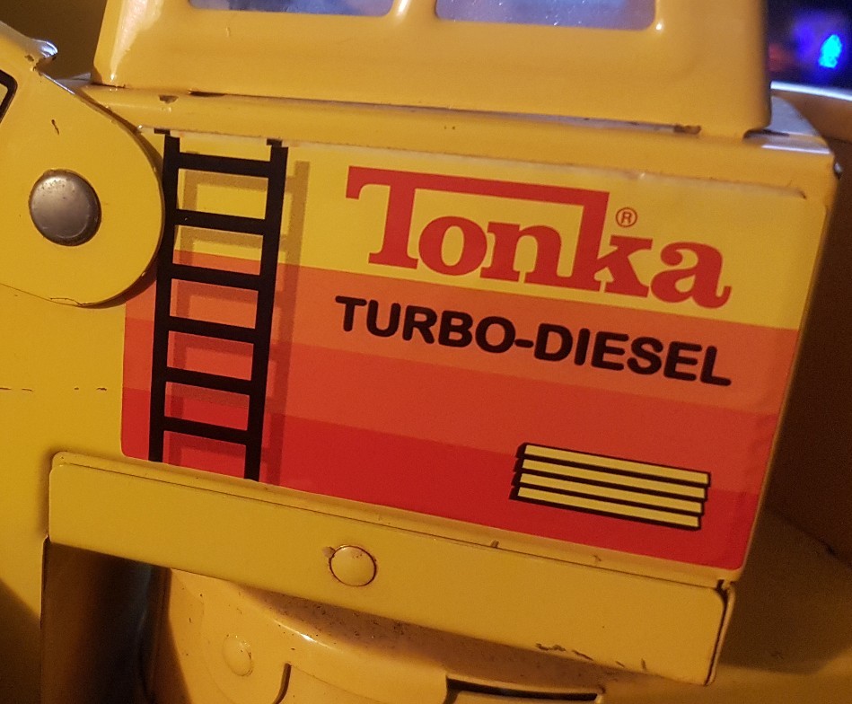 Custom Replacement Cab Decals Stickers for Mighty Loader Grader Tonka Truck