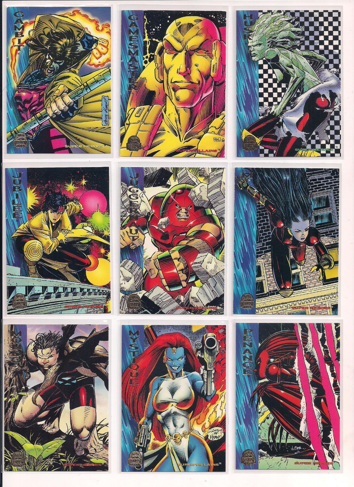 1994 Fleer Marvel Universe Trading Cards / U You Pick / Choose From List / bx4