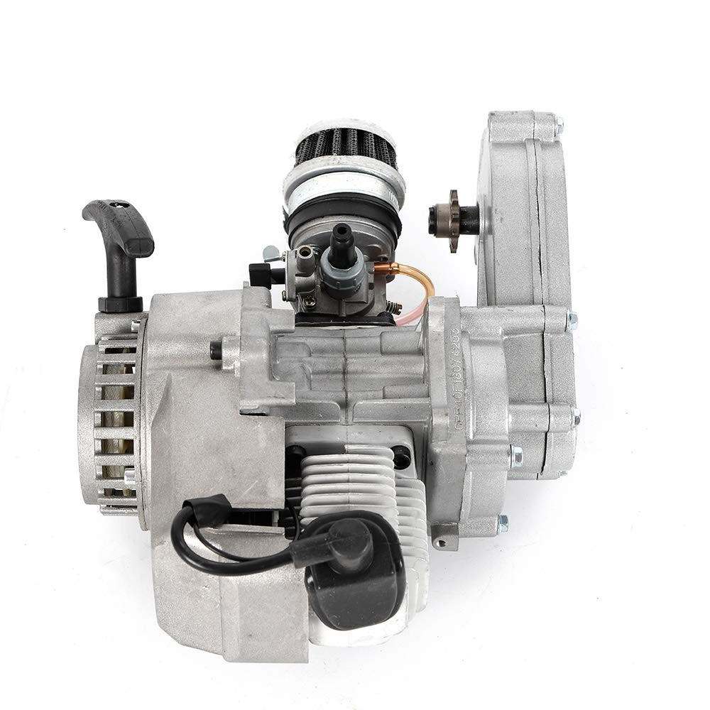 49CC 2-Stroke Engine Motor Kit Pull Start for ATV Motorized Bike Scooter