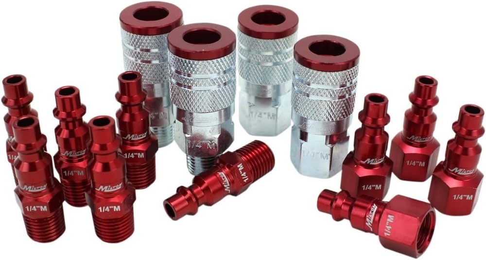 S-314MKIT ColorFit Coupler & Plug Kit - M-Style, Red