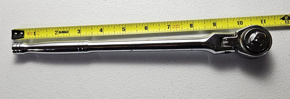 Evercraft 3/8" Drive Flexhead Ratchet 11"
