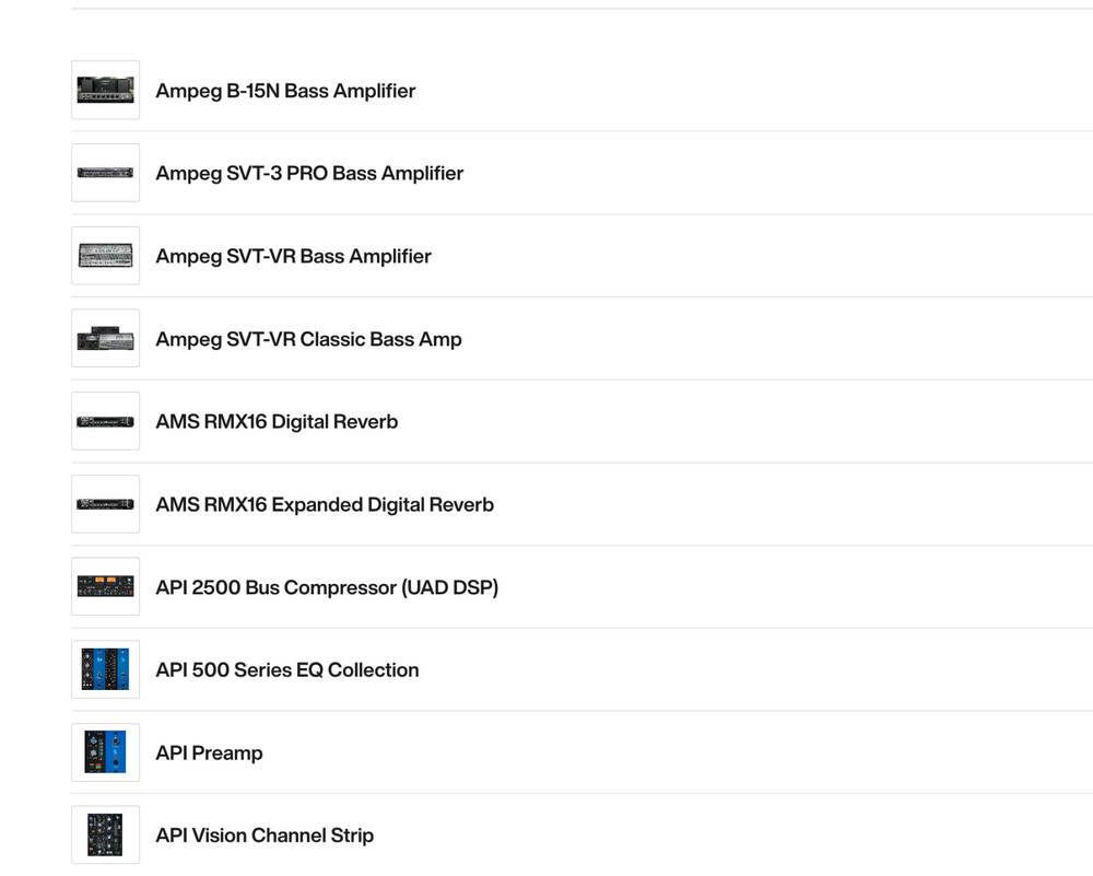 Universal Audio Apollo 8 Duo Thunderbolt 2 Audio Interface, many actived plugins