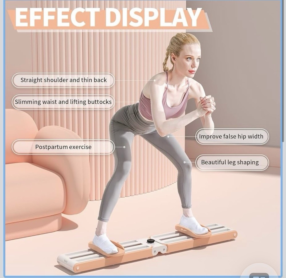 Hips, Buttocks, Pelvic Floor Exerciser, Home Exercise, Ski Training leg Machine