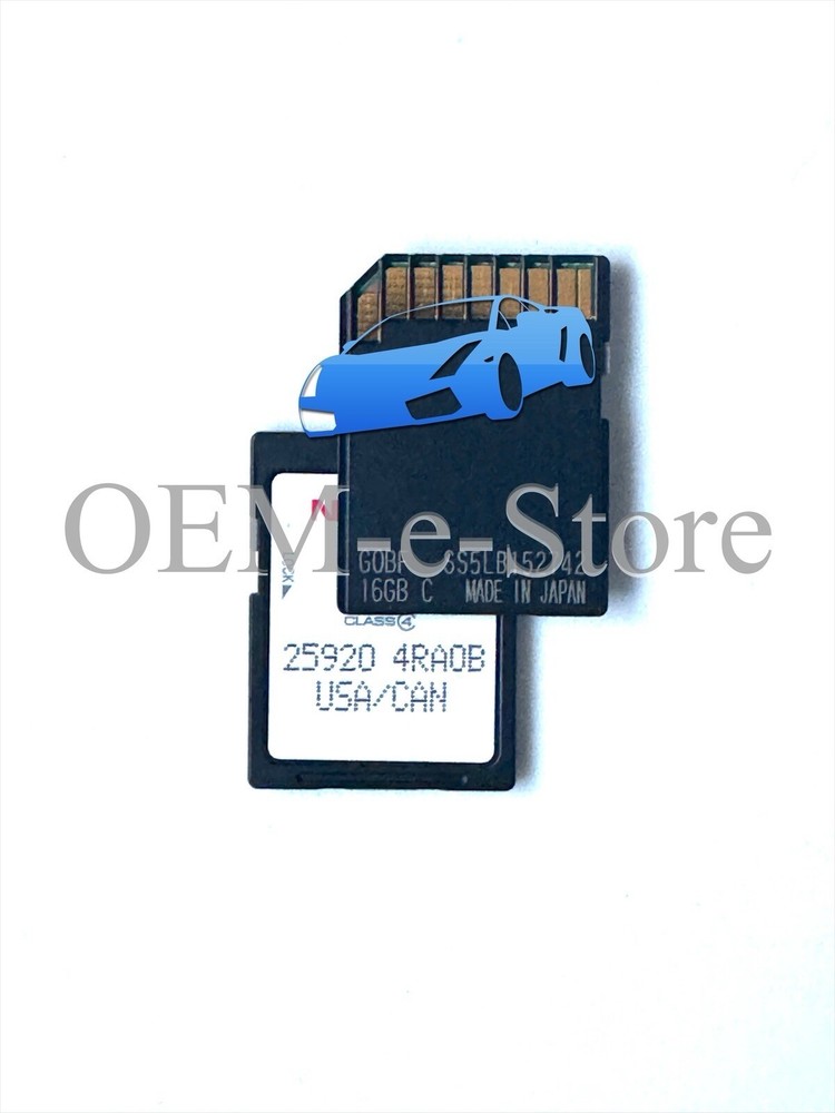 Genuine Navigation GPS DATA Memory SD Card U.S Map # 4RA0B Fit Some 2016 Maxima