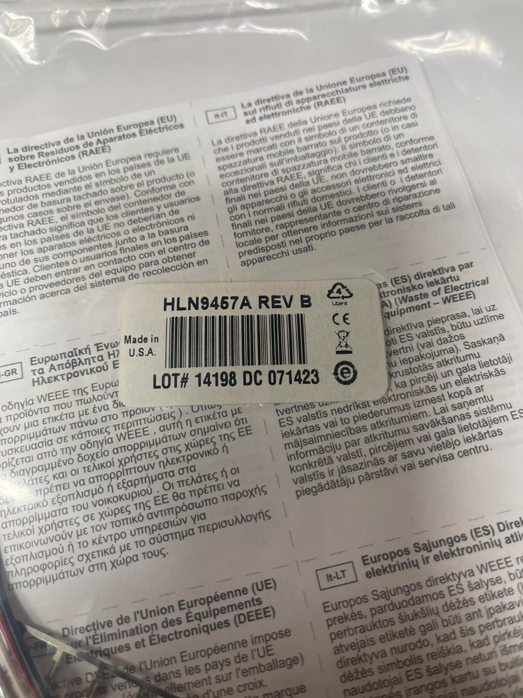 Motorola HLN9457A Terminal Accessory Kit