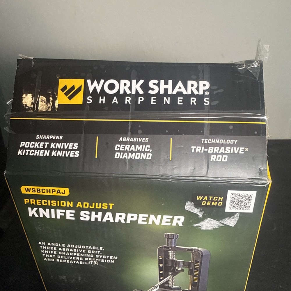 Work Sharp Precision Adjust Knife Sharpener Kit WSBCHPAJ