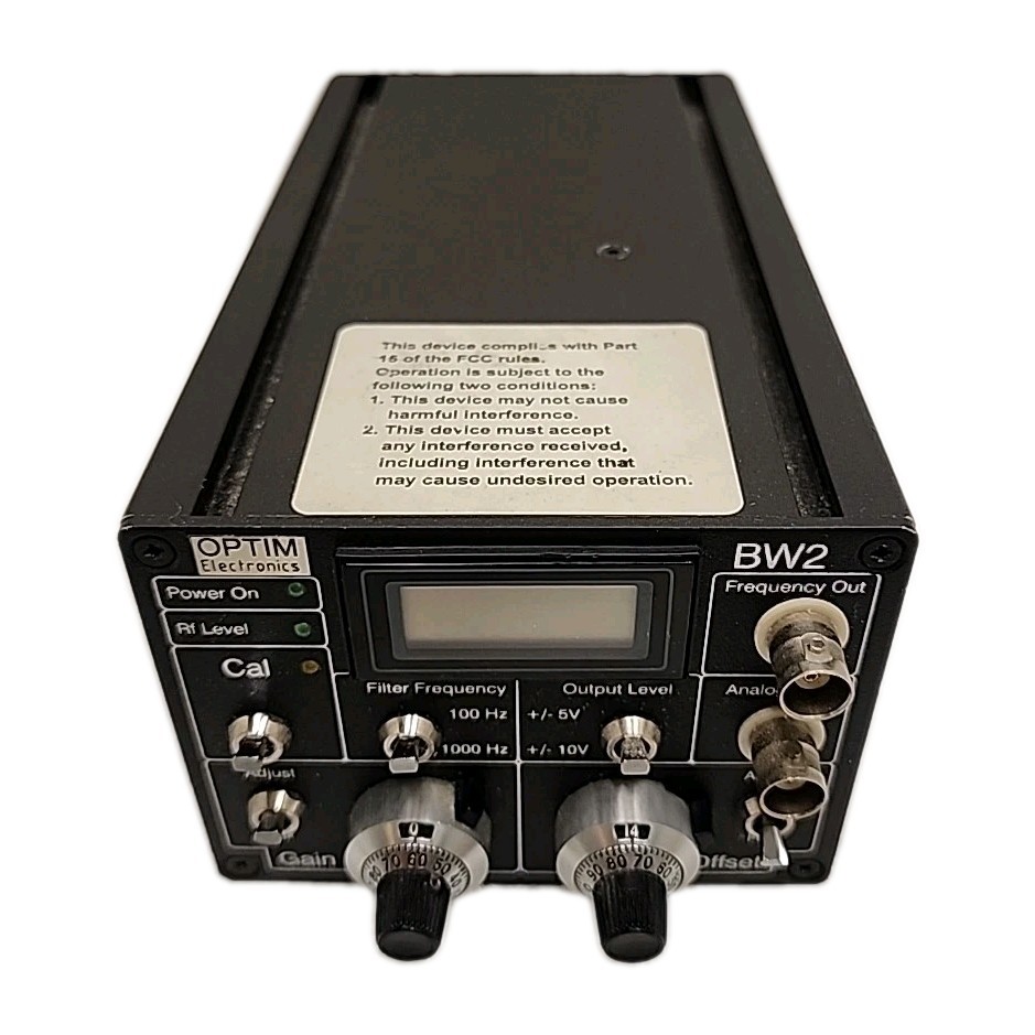 Optim Electronics Signal Conditioner Microdac B1 - Type BW2. Gain,Offset,Filter