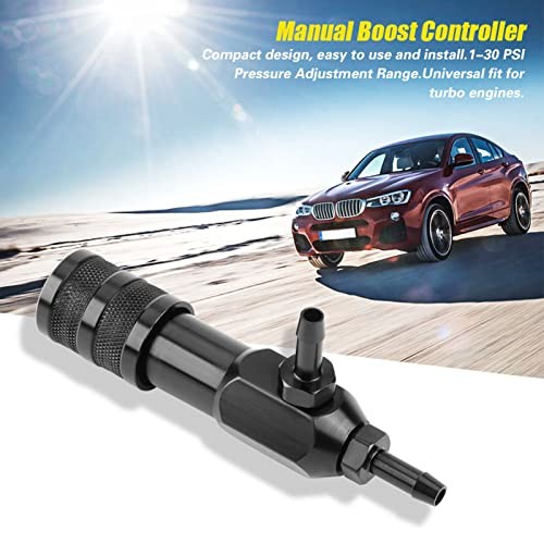 Manual Boost Controller Kit, 1-30 PSI Car Universal Adjustable Turbo Charger