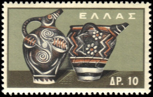 Greece #708-715 set MLH VF