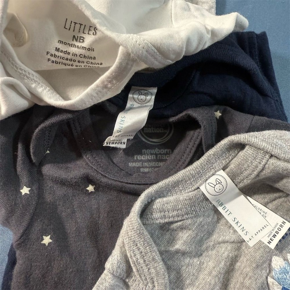 Newborn Infant Clothing Bundle Multicolor 7-Piece Set