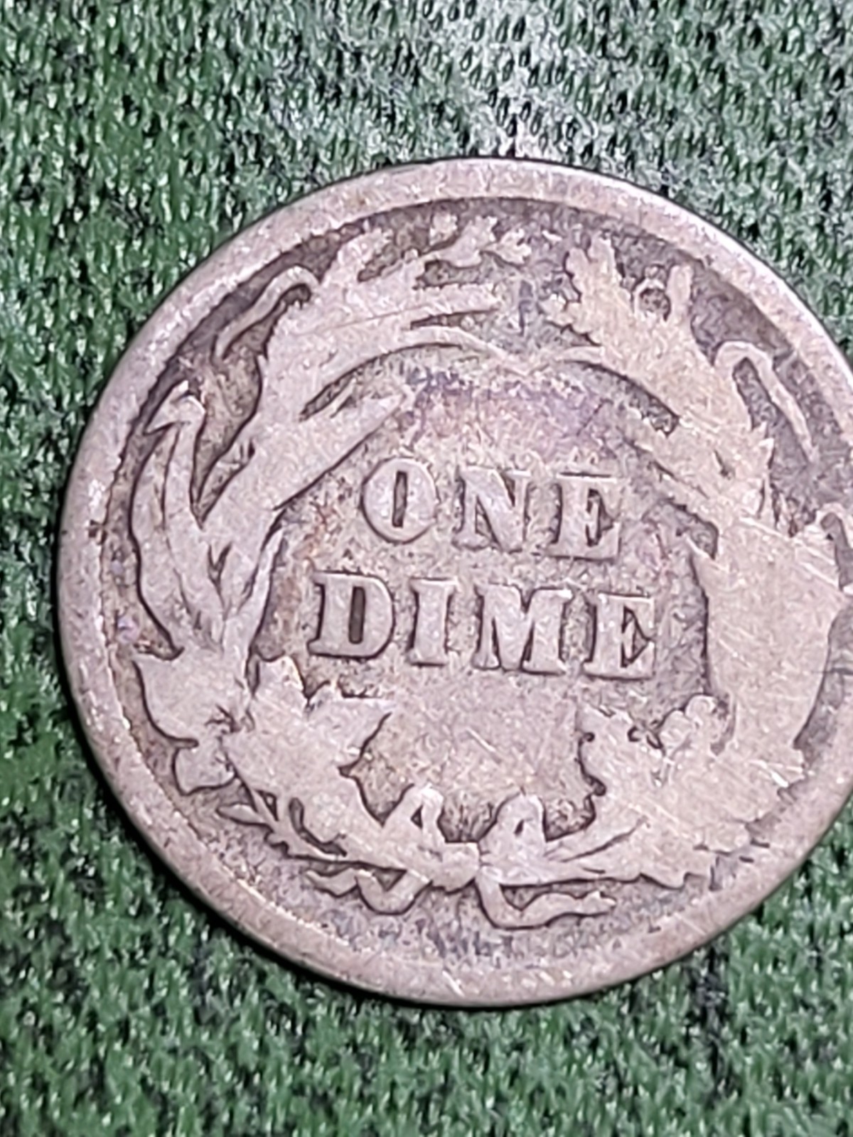 1897 Barber Dime Free Shipping