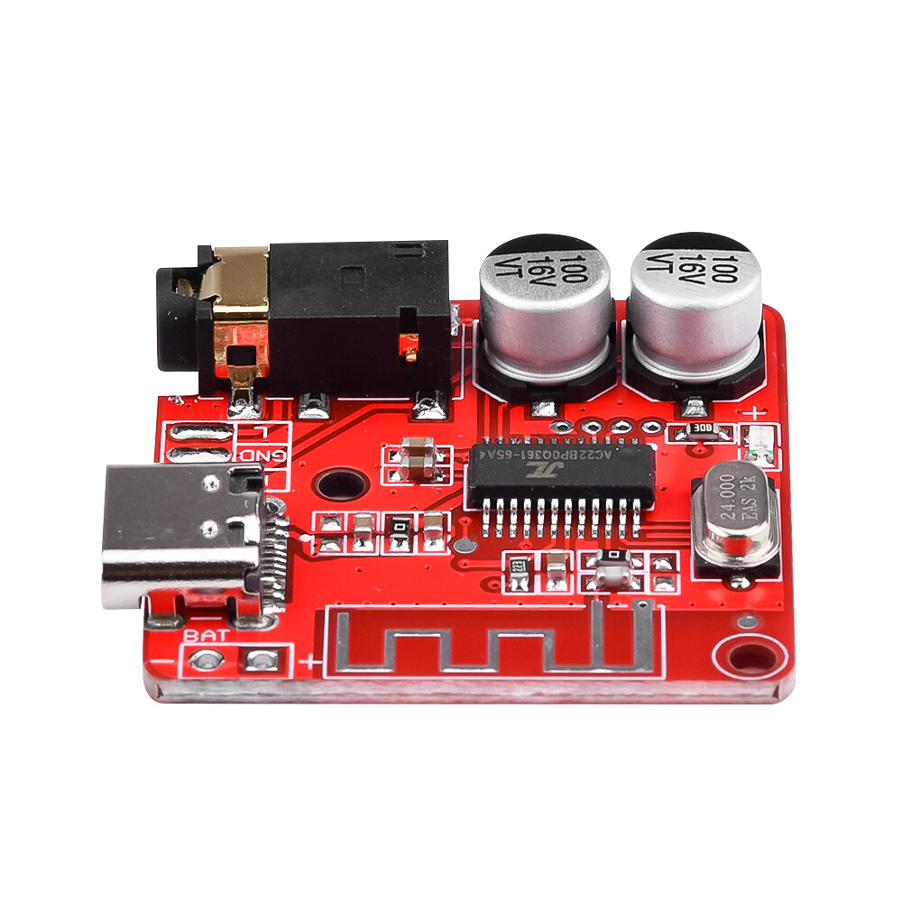 3.7V-5V Mini Bluetooth 5.0 Audio Receiver MP3 Decoder Lossless Amplifier Module