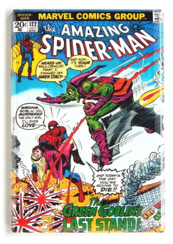 Amazing Spiderman #122 FRIDGE MAGNET comic book