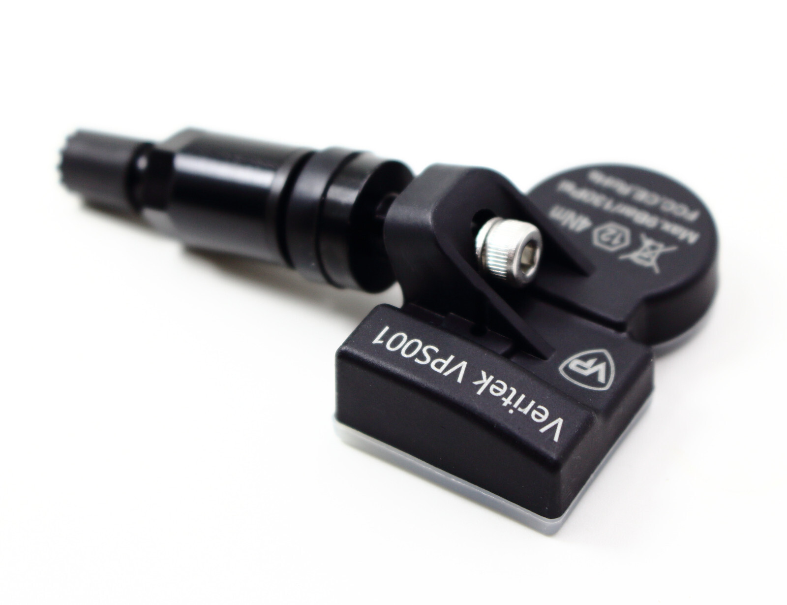 4 TPMS Tire Pressure Sensors Gloss Black Aluminum Valve Stems for Mercedes Benz