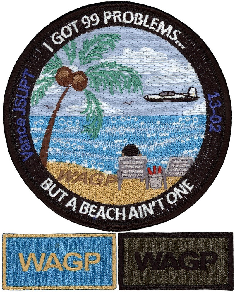 USAF VANCE SPECIALIZED UNDERGRADUATE PILOT TRAINING CLASS 2013-02 PATCH - SET