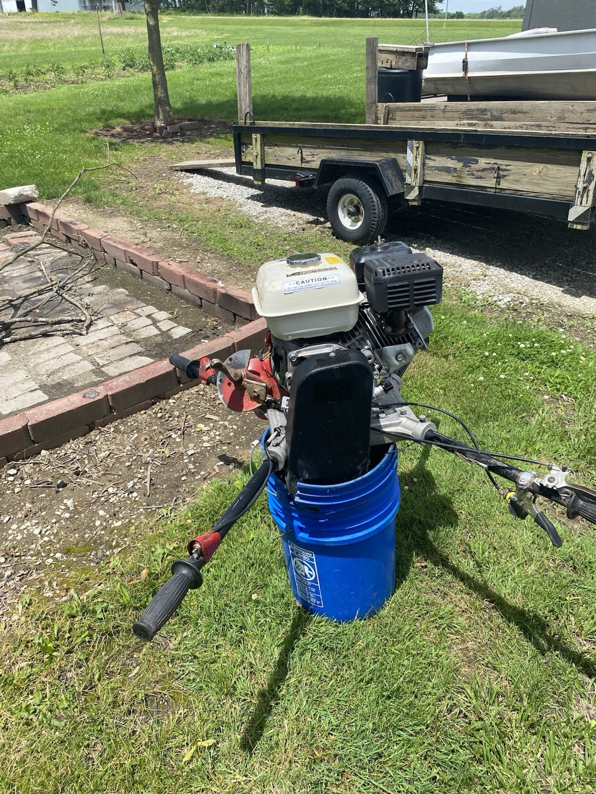 D-5 Honda 5.5 Commercial Auger Used