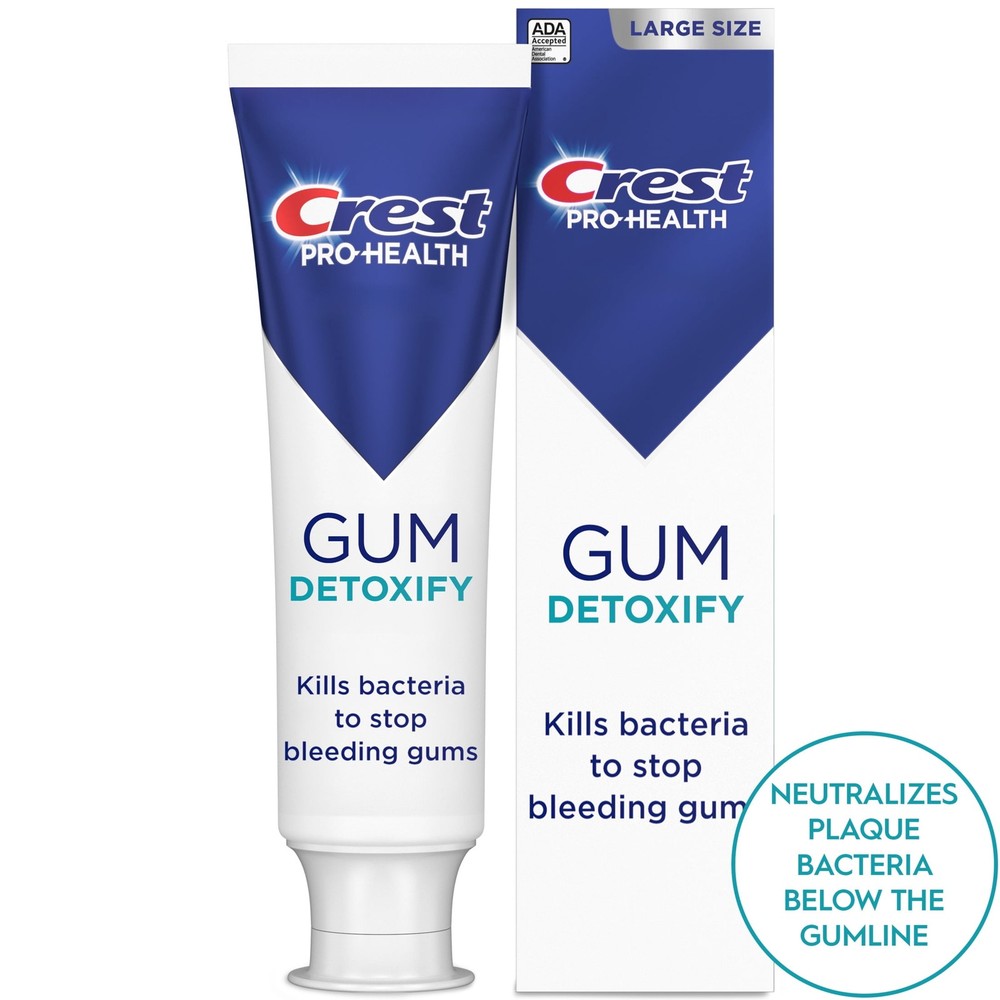 Toothpaste, Pro-Health Gum Detoxify Deep Clean Fluoride Toothpaste, Mint, 4.8