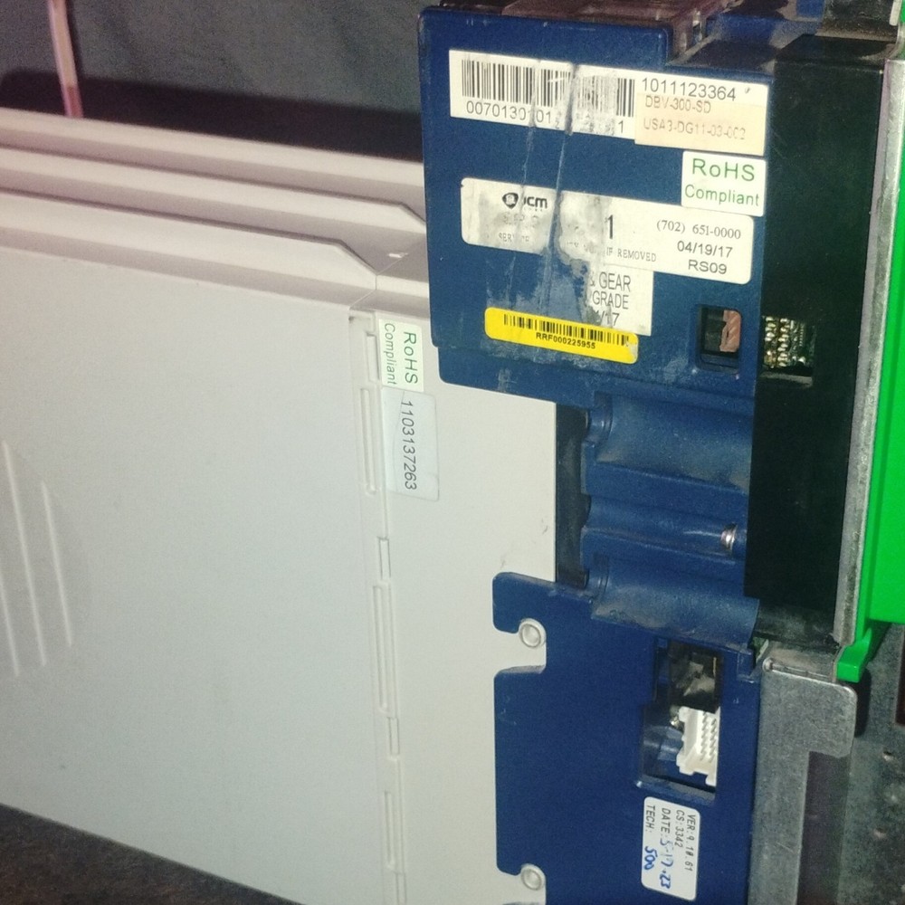 JCM DBV-300-SD Bill Validator Module ATM Machine Part MPN DBV-300-SD