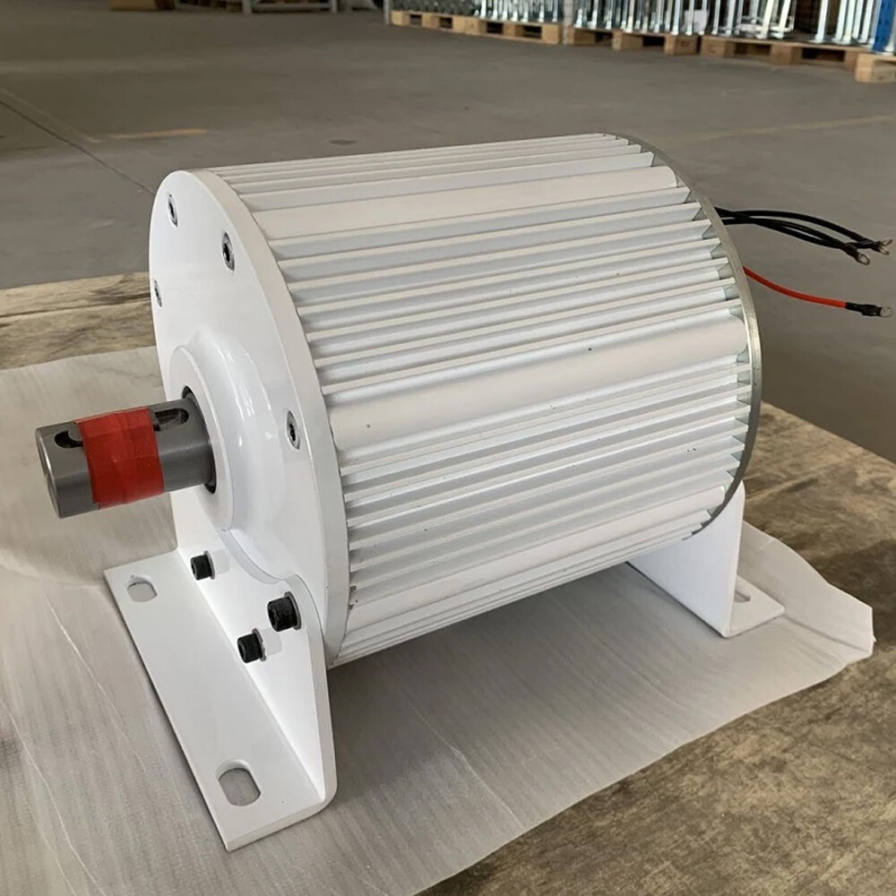 5000W 333rpm Permanent Magnet Generator Alternator & Off Grid Charge Controller