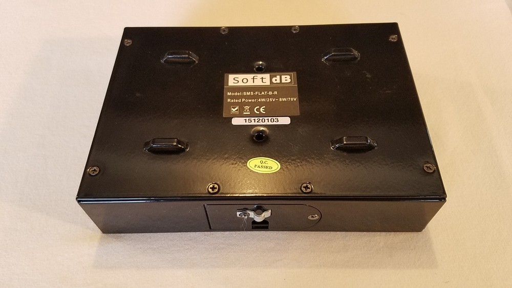 SMS-FLAT-B-R Soft DB Sound Masking System Flat Loudspeaker