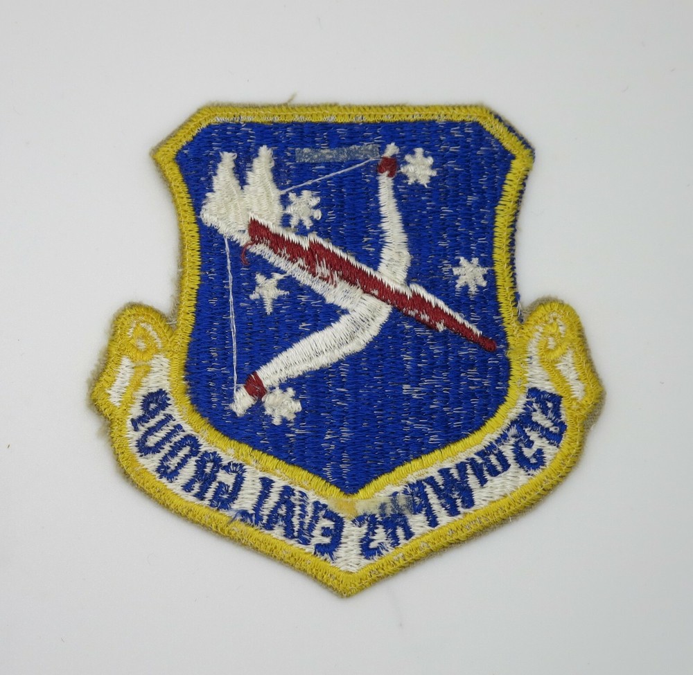 US AIR FORCE WEAPONS EVALUATION GROUP PATCH Original Vintage