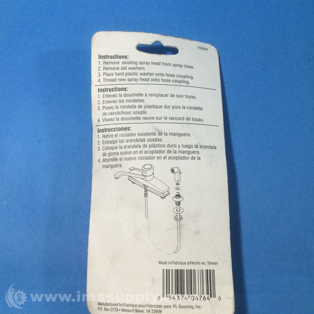 Proflo PF310410PK Spray Head FNFP