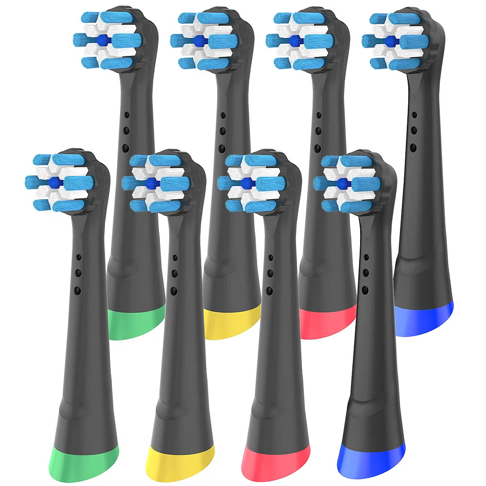 Color: Orange - Compatible with Oral B iO Electric Toothbrush Replacement Toothb
